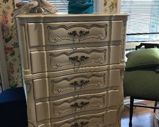 Matching French style vest of drawers