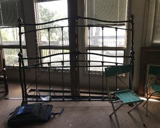 King size bed headboard and footboard.