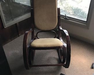 Bentwood rocker