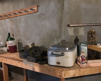 Vintage kitchen items from grandmother who was a baker