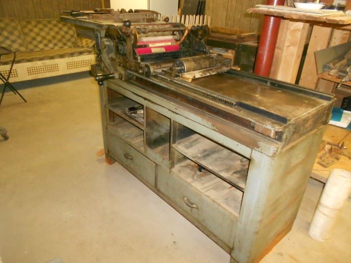 Vandercook No 4 Proof Press