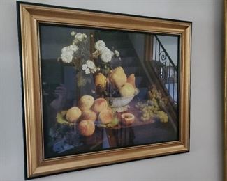 Large Crafted by Franklin vintage print