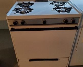 Vintage tappan gas stove