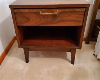 Vintage wooden nightstand