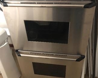 Double decor wall mount ovens retailed for $5,000