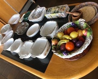 Nice group of Corning ware