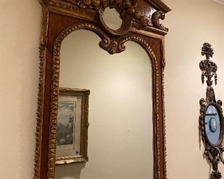 Lot#622 $450 Downstairs hallway mirror