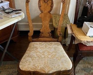 Lot #131 $175 ornate sidechair
