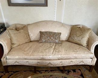 Lot #144 $450 Living room sofa down cushion