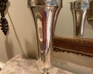 #82 - $40 - Trumpet vase  13-1/2"H