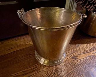 Lot#689 $45 Brass bucket India