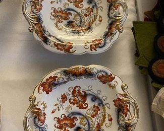 Lot#438- $125 2 Footed dishes  