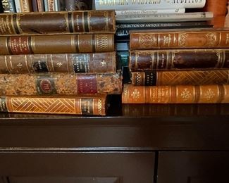 Lot#499 $75  lot of 9 antique books