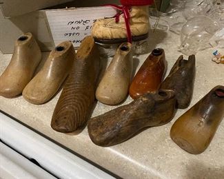 Lot#760 $65 lot of small shoe lasts