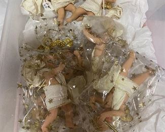 Lot#837 $20 Box of musician cherubs