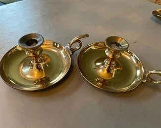Lot#659 $35 Pair of candleholders