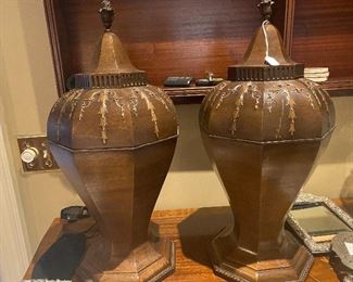 Lot#916 $500 Pair of knife holders 23"H
