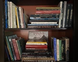 Lot #989 - $175 Lot of Nashville books, some inscribed