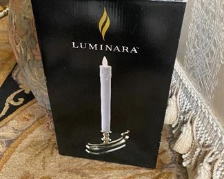 Lot#923 $25 Luminara flameless candle