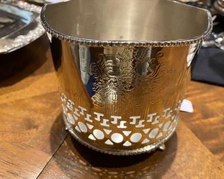 Lot#934 $25 silver plated bottle coaster