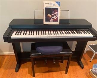 Yamaha Clavinova CLP-260 Piano
Excellent working condition.
49” across x 18” deep x 29” tall to keyboard.
Must be able to move & load yourself.