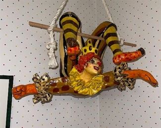 Paper Mache Clown