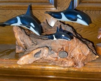 John Perry Orca Sculpture