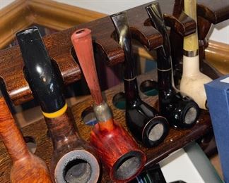 Signed Pipes and Pipe Stands