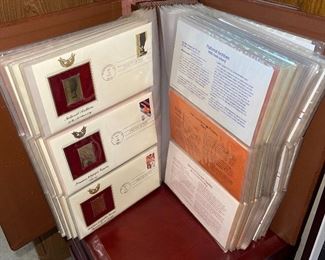 First Day Stamps and Coins Envelopes - Presidential