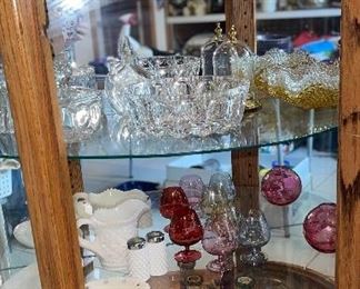 Crystal, Ruby Glass