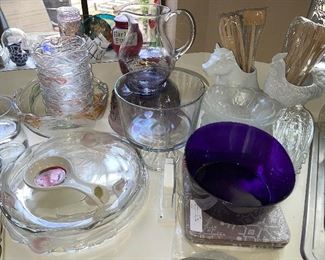 Salad set, Cutting board, Mixing Bowls