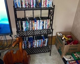 Tons of DVDS and CDs