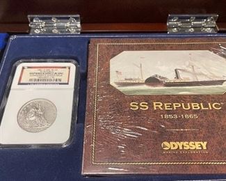Sunken Ship Coin SS Republic
