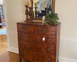c.1810 Bow Front Chest