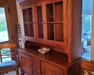Large Ethan Allen Shaker style cabinet