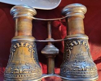 1893 World's Fair souvenir set of French Binoculars