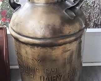 Old milk can