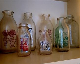 Old milk bottle