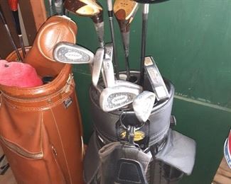 Partial set of Cleveland Golf Clubs men's right-handed
