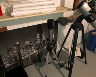 2 telescopes