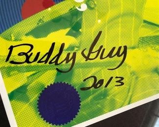 Signed  Buddy Guy Poster