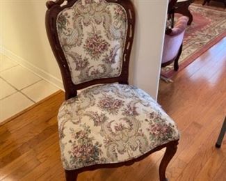 16- $695 - 10 chairs Victorian style + 2 Arms			
