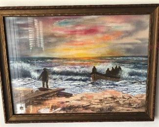 Water color by artist: Eric Brater