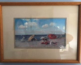 Artist name not legible - nice watercolor