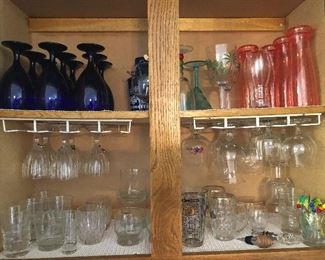 Bar glasses / wines