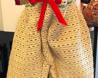 Bloomer - Dishtowel - hand made