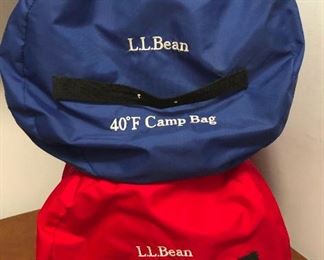 L. L. Bean sleeping bags
