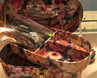 Decorative make-up bag