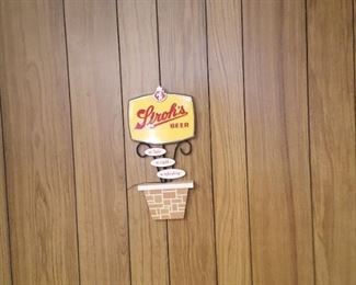 Stroh's Beer Sign