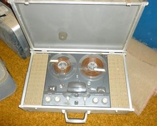 vintage tape recorder
